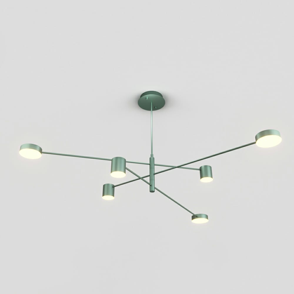 Люстра на штанге Inodesign Motvikt Green 41.1236